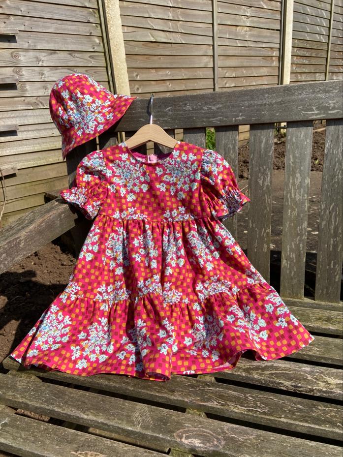 Making the Liberty 'Mabel' Tiered Dress - Sew Scrumptious Fabrics